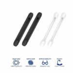 Soft Silicone Eyeglasses Temple Tips Sleeve Retainer, Anti-Slip Elastic Comfort Glasses Retainers For Spectacle Sunglasses Reading Glasses Eyewear... - Image 4