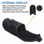 Glasses Pouch Outdoor Durable Tactical Sunglasses Case Portable Style Shockproof Flashlight with Buckle - Image 2
