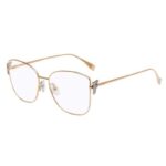 FENDI FF0390/G DDB Butterfly GOLD Fullrim Eyeglasses for Women