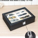 8 Slots Sunglasses Glasses Storage Organizer Box, Eyeglasses Collector Display - Image 4