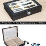 8 Slots Sunglasses Glasses Storage Organizer Box, Eyeglasses Collector Display - Image 2