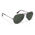 Men's Aviator Sunglasses - Lens Size : 58 mm - Image 4