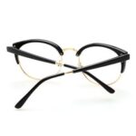 FENDI FF0352 J5G Aviator GOLD Fullrim Eyeglasses for Women - Image 5
