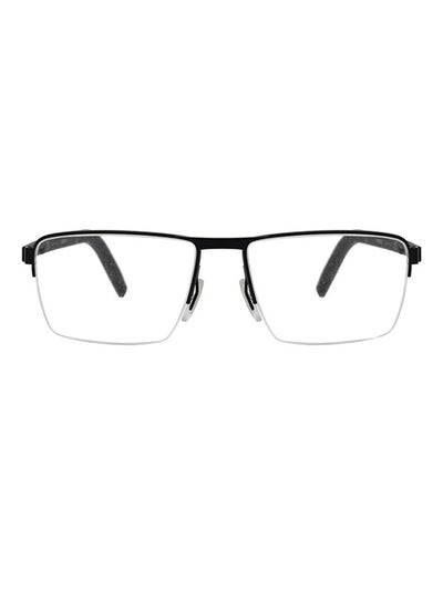 Men’s Square Eyeglass Frame – Lens Size: 54 mm