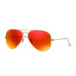 Flash Aviator Sunglasses - Lens Size : 62mm