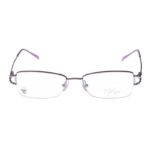 Women's Plastic Semi- Rimless Eyeglasses Frames - Image 2