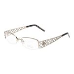 Women's Plastic Semi- Rimless Eyeglasses Frames
