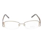 Women's Plastic Semi- Rimless Eyeglasses Frames - Image 2