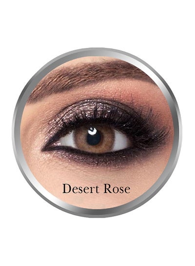 Desert Rose Monthly Disposable Contact Lenses