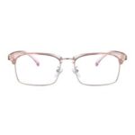 Women's Semi-Rimless Eyeglasses - Image 5