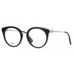 Women's Round Eyeglasses - Lens Size: 51 mm - Image 2