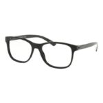 Men's Full Rim Square Eyeglasses - Lens Size: 55 mm - Image 2