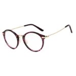 Round Frame Eyeglasses - Lens Size: 45 mm