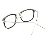 Flat Mirror Oversized Oval Eyeglasses - Image 2