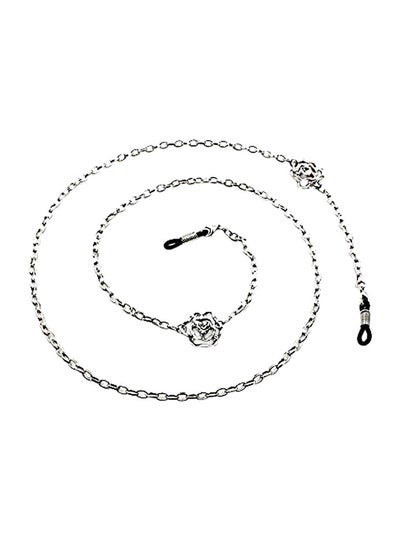 Women’s Rose Accented Eyeglasses Chain