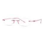 Women's Plastic Semi- Rimless Eyeglasses Frames - Image 4