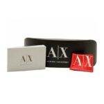 Men's Square Eyeglasses Frame AX3034-8078 - Image 5