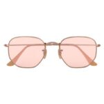 Classic Hexagonal Sunglasses - Lens Size: 54 mm
