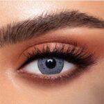 Women's Ocean Blue Colored Contact Lenses Pack Of 2 - 3 Months Replacement - Image 4