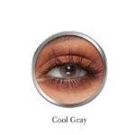 Pack Of 2 Cool Grey Monthly Disposable Contact Lenses