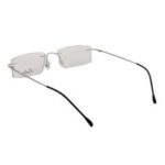 Men's Semi- Rimless Eyeglasses Frames - Image 4