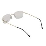 Men's Semi-Rimless Eyeglasses Frames - Image 4