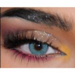 Women's Soft And Comfortable Color Contact Lenses Light Blue - Image 2