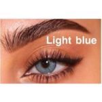 Women's Soft And Comfortable Color Contact Lenses Light Blue - Image 3