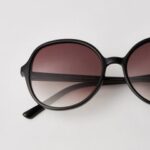 Women's Round Sunglasses - Lens Size : 57 mm - Image 5