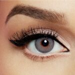 Women's Ocean Blue Colored Contact Lenses Pack Of 2 - 3 Months Replacement - Image 2