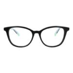 Women's Square Full Rim Glossy Eyeglasses