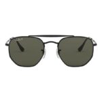 Aviator Shape Sunglasses RB3648 002/58 54 - Lens Size: 54mm - Black - Image 3
