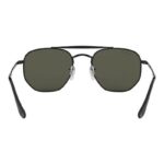 Aviator Shape Sunglasses RB3648 002/58 54 - Lens Size: 54mm - Black - Image 4