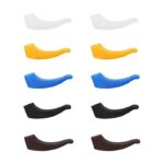 5 Pairs Glasses Ear Hooks,Anti-Slip Silicone Glasses Holder Eyeglass Temple Tip for Glasses and Sunglasses(5 Colors) - Image 5
