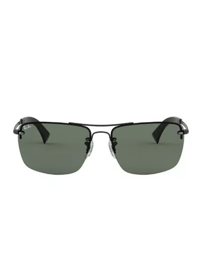 Men’s Classic Square Sunglasses – Lens Size: 61 mm